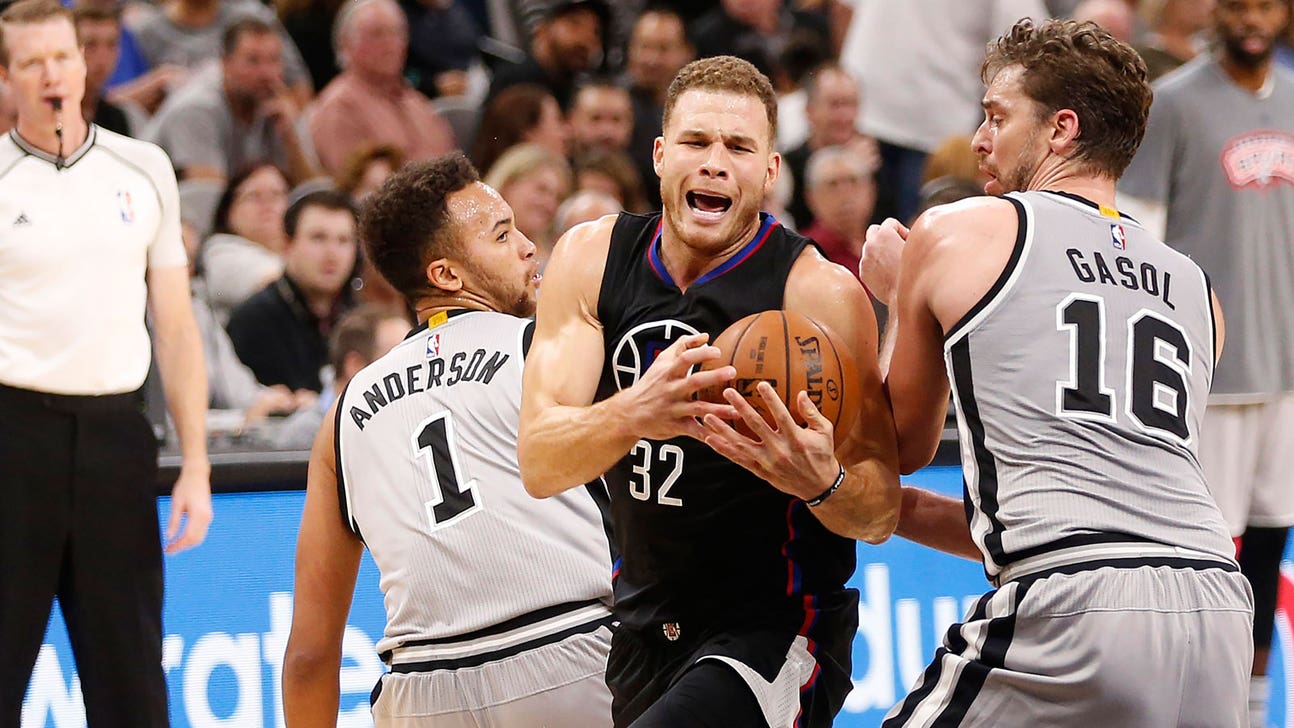 Griffin's season-high 28 lead Clippers in San Antonio 116-92