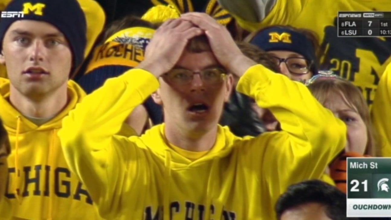 Shocked Michigan fan gets turned into a jack-o’-lantern (PHOTO)