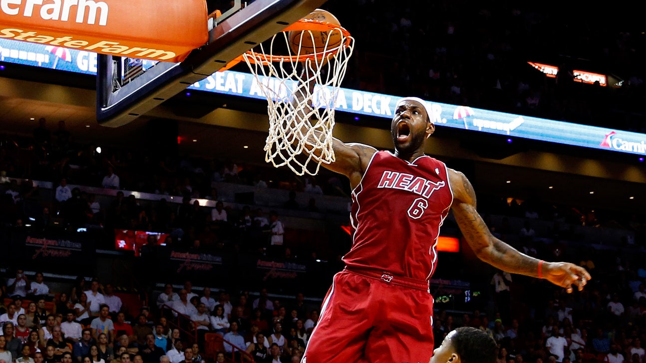 LeBron James adds excitement to routine rout of Jazz