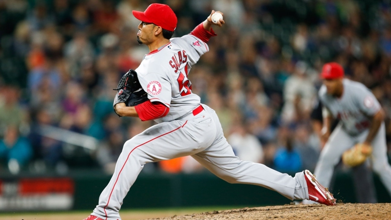 Mets acquire right-handed reliever Fernando Salas from Angels