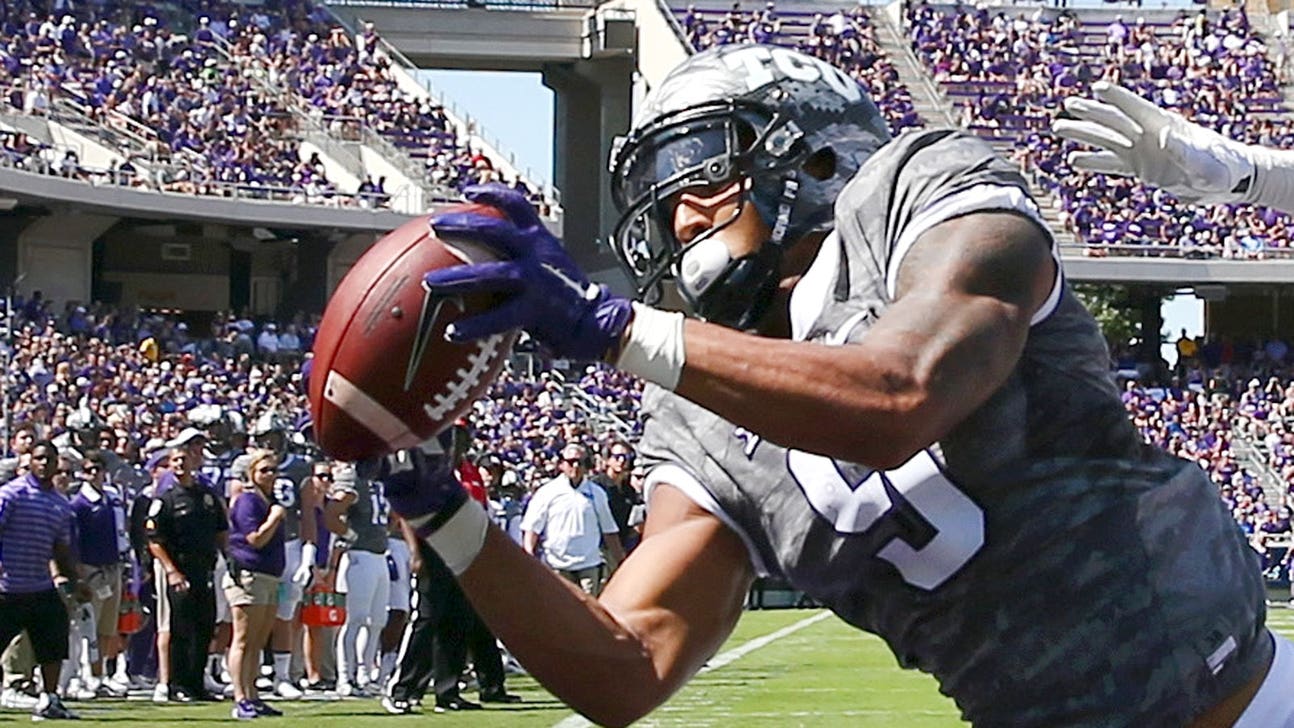 Doctson sets TD record, then gets congratulations from former holder