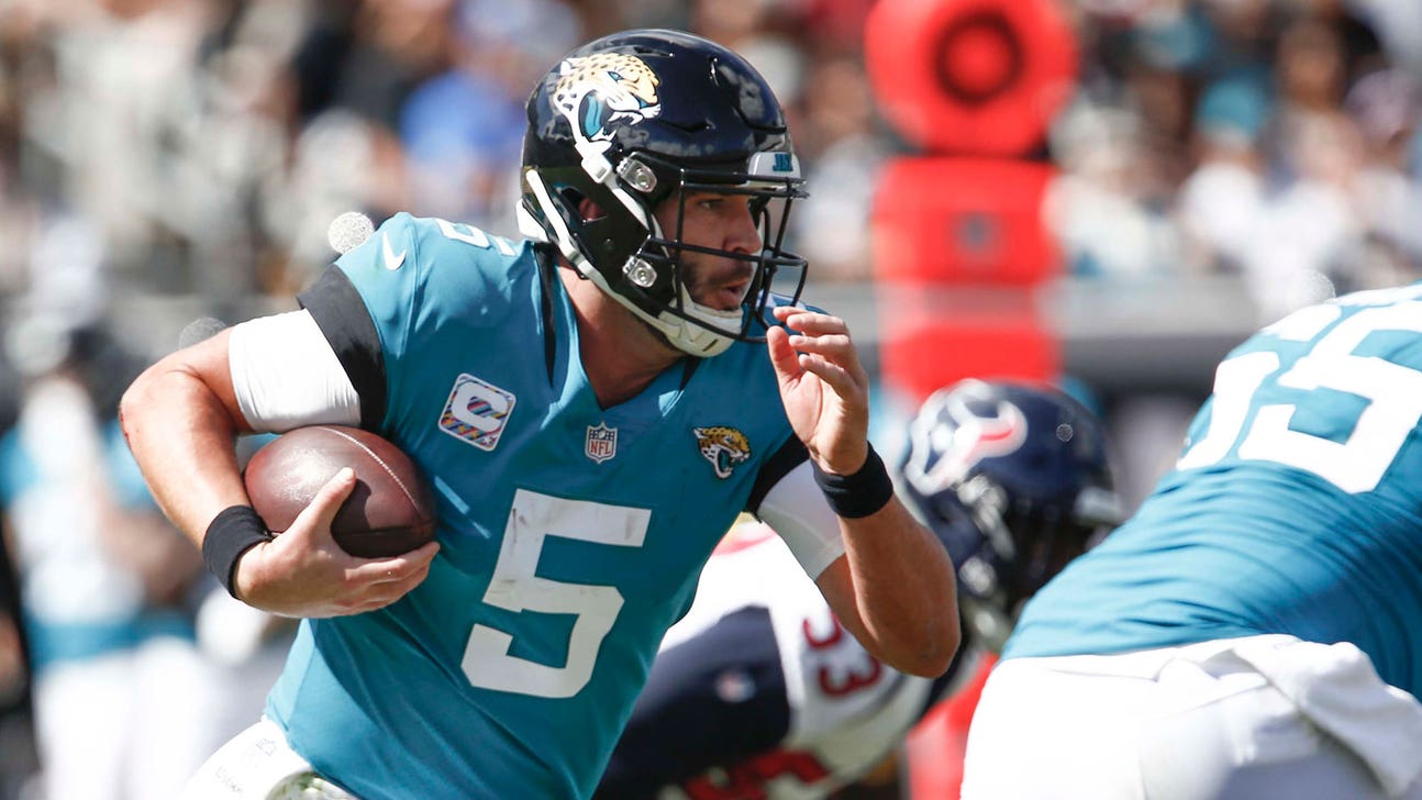 Jaguars hope newcomer RB Carlos Hyde helps Blake Bortles get back on track