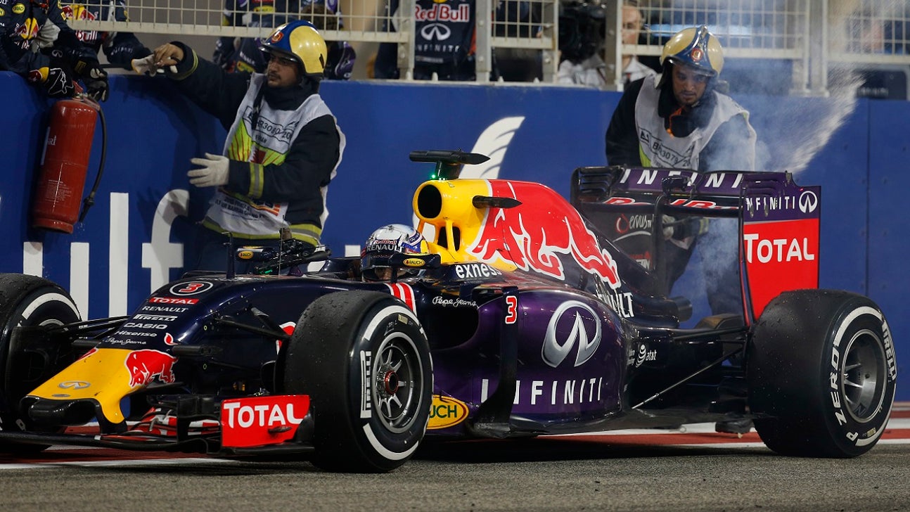 Up in smoke: Ricciardo onto fourth engine after Bahrain GP failure