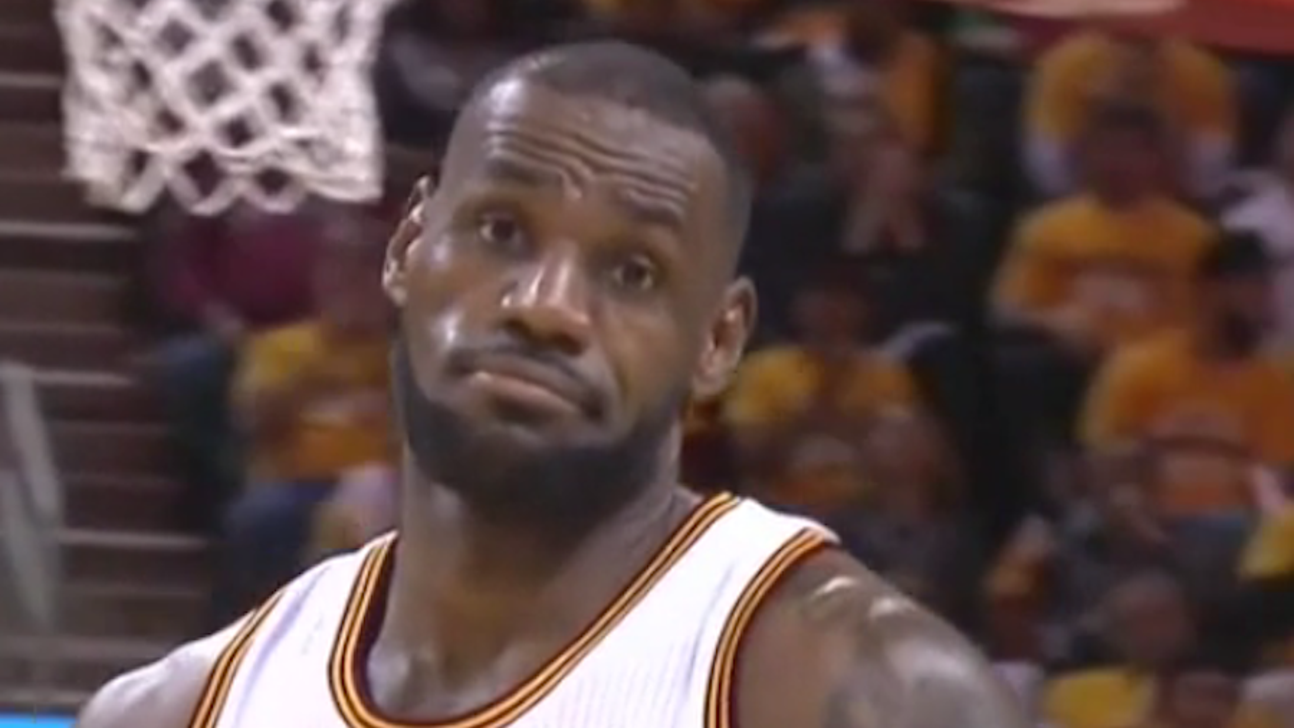 LeBron James still can't believe teams are leaving him this wide open