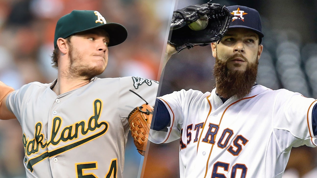 A's Gray thanks Astros' Keuchel for gift of beard grooming kit