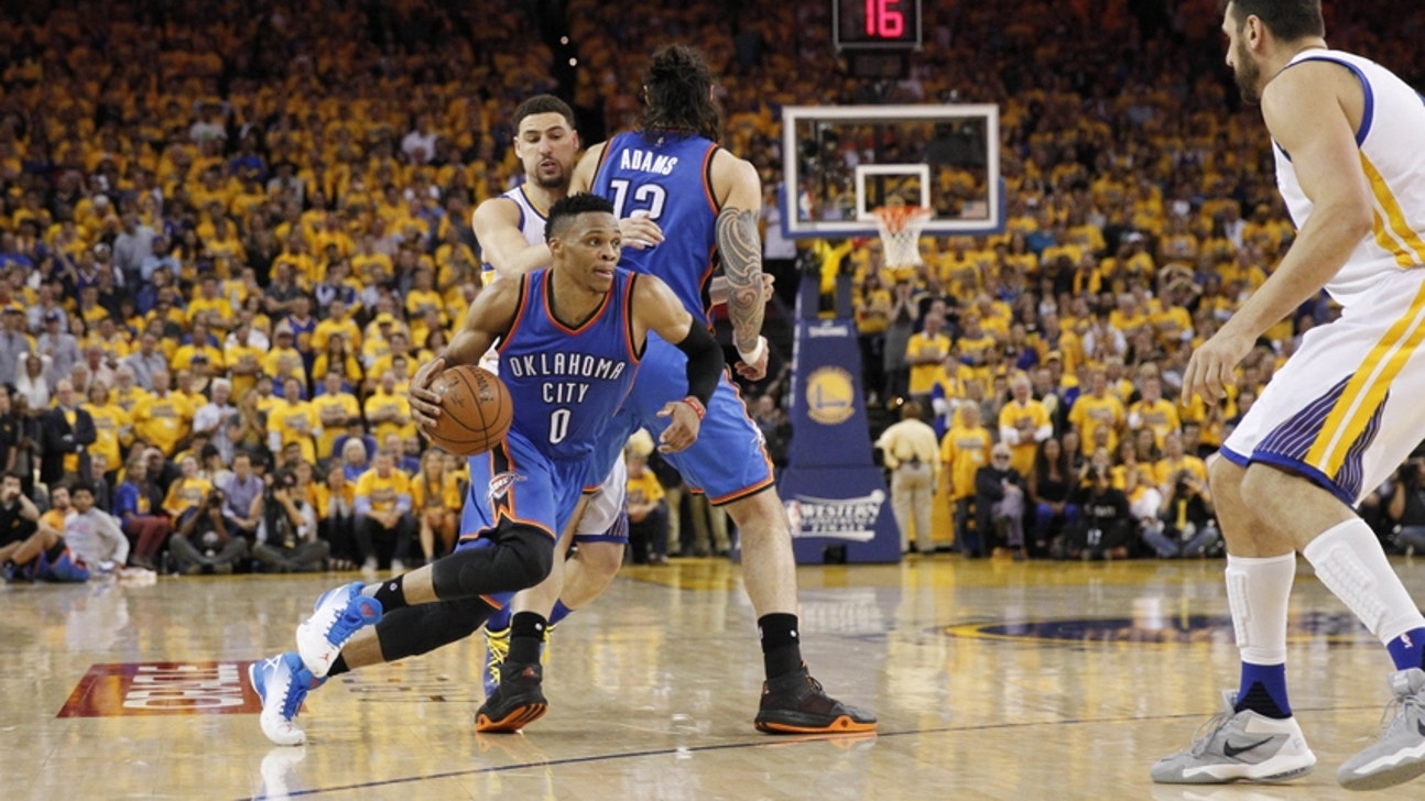 Russell Westbrook's egregious dunk on FC Barcelona (Video)