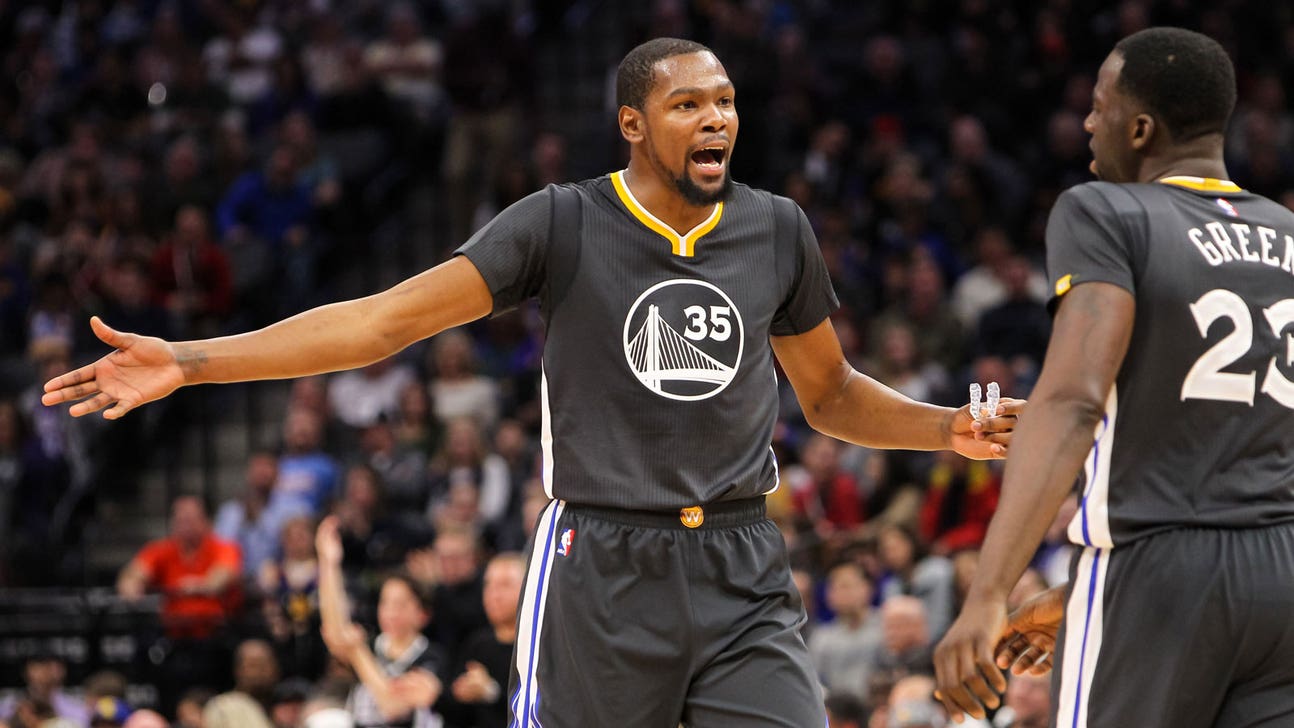Warriors downplay Kevin Durant-Draymond Green feud