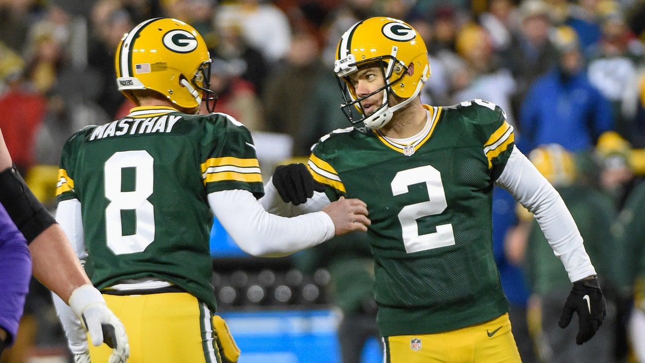 Packers sign kicker Mason Crosby to 4-year contract