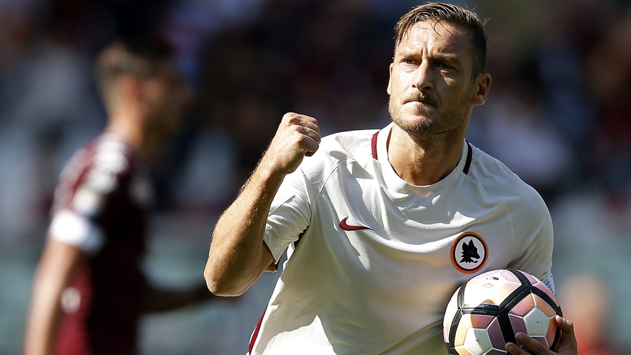 Francesco Totti remains a Roma legend as he turns 40