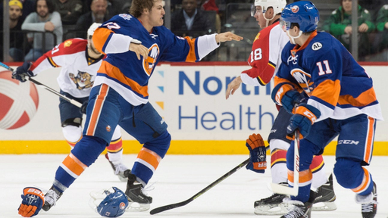 Clutterbuck caps 3-goal 3rd as Islanders beat Panthers 3-2