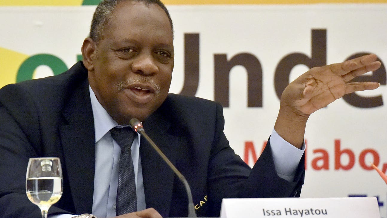 Acting FIFA president Issa Hayatou another controversial leader