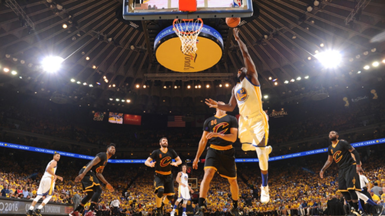 The Latest: Warriors lead Cavs 76-75 at end of 3rd quarter