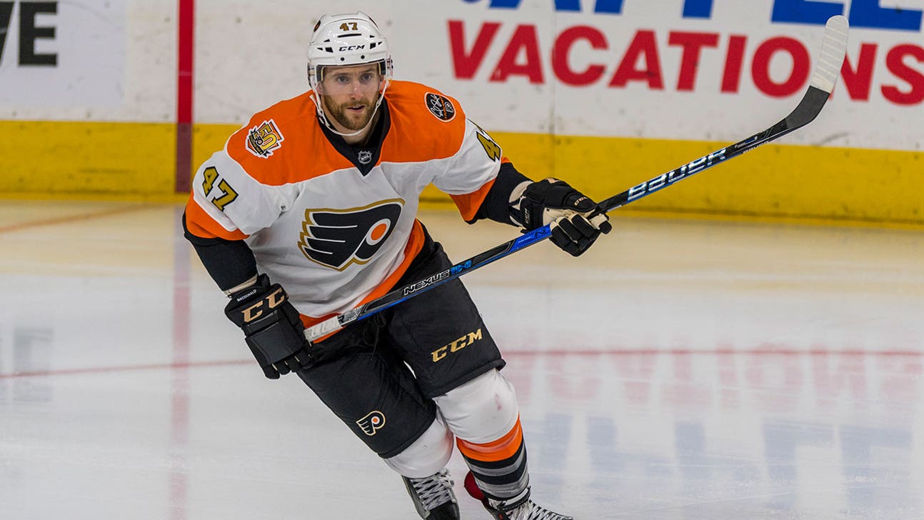After AHL demotion, Andrew MacDonald focused on sticking with the Flyers