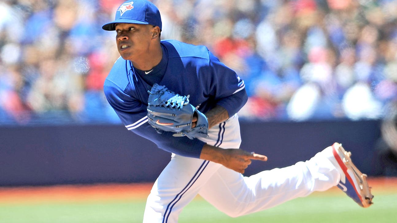 Marcus Stroman takes no-hitter into seventh as Jays blank Red Sox