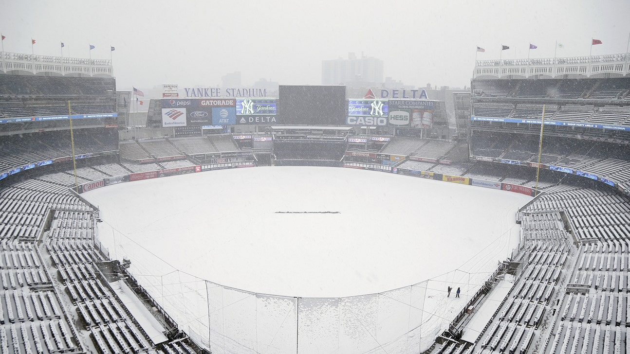 Snowed out: Rays-Yankees series-opener postponed, rescheduled for Tuesday