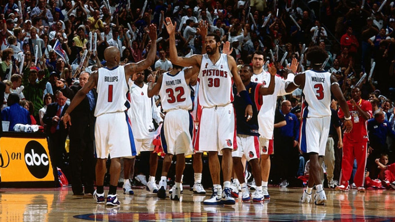 Remembering the Pistons' improbable 2004 NBA title