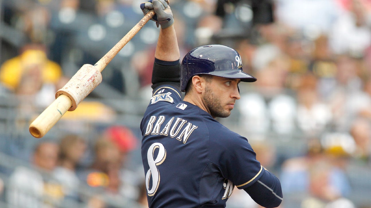 Ryan Braun 'a couple weeks behind' schedule in recovery from back surgery