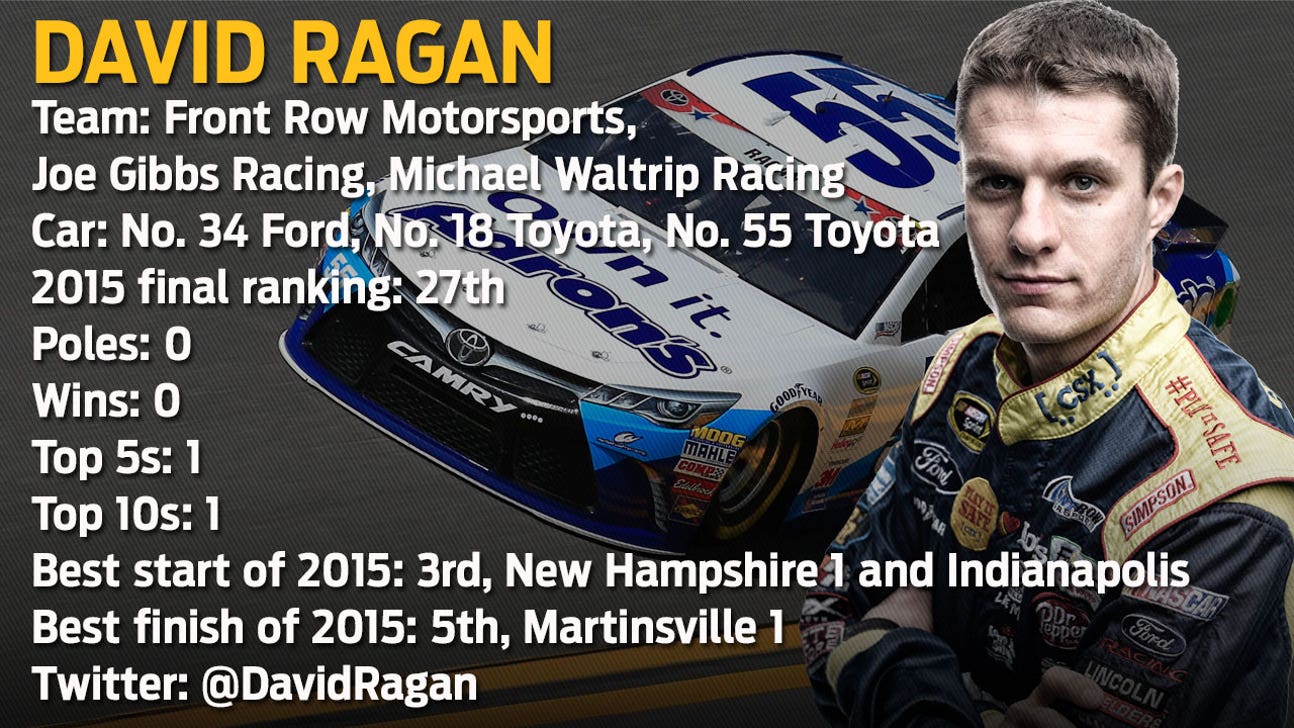 Super sub: David Ragan's 2015 consisted of three teams & two manufacturers