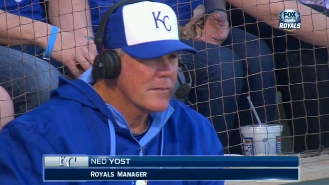 In-game interviews from the year's first Royals game on FSKC