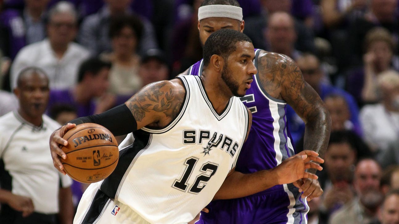 Leonard, Spurs spoil Kings arena opening with 102-94 win