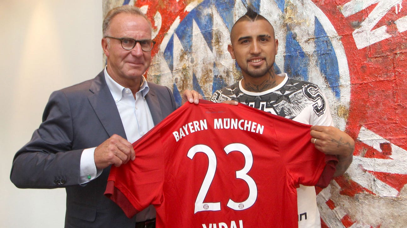 Bayern Munich sign Chile midfielder Vidal from Juventus