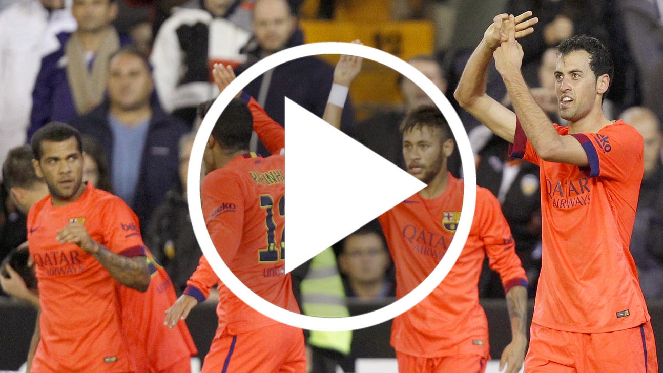 Sergio Busquets the surprise hero in Barcelona's double pivot