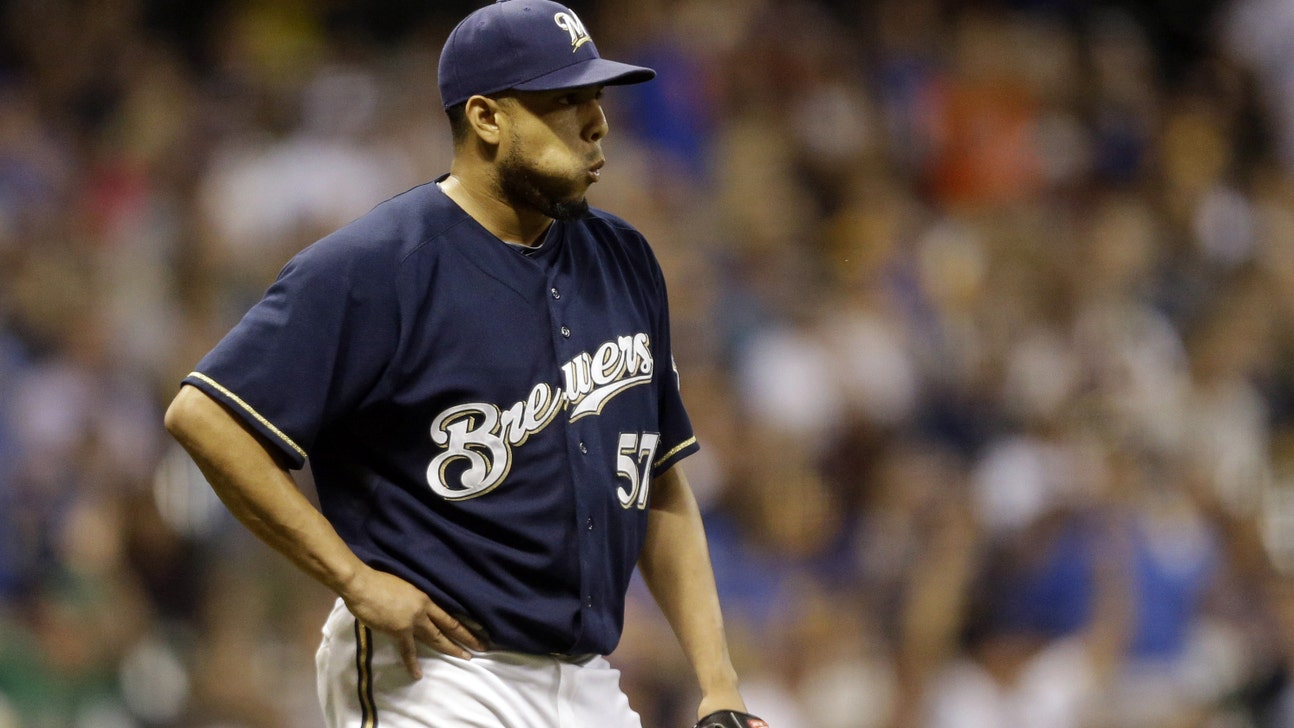 Rodriguez's future uncertain, but reliever wants to return to Brewers