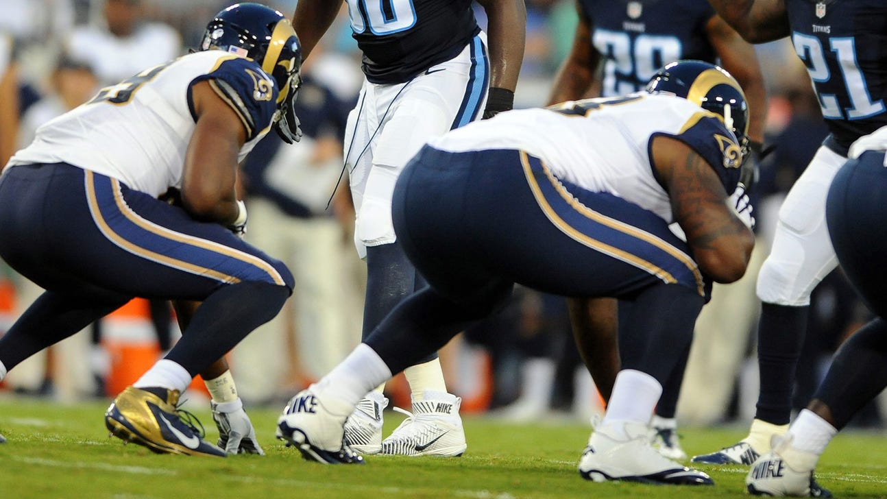 Rams' new offensive line is struggling to jell