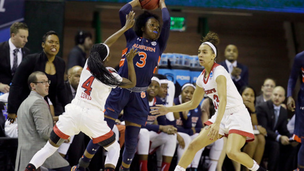 Auburn women win in 1st NCAA since '09, beating St. John's