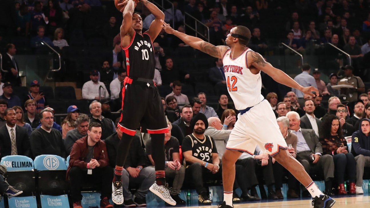 DeMar DeRozan drills game-winner to seal 4th straight come-from-behind win vs. Knicks