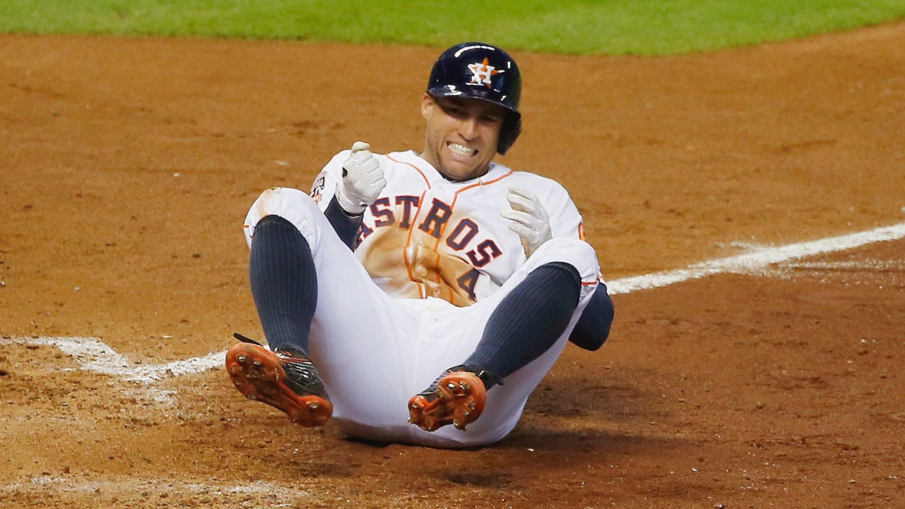 Wrist injury likely sending Astros' Springer to DL