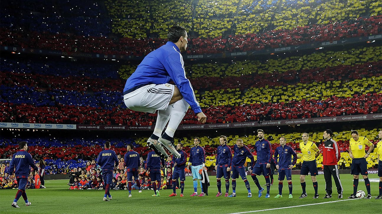 We know he can jump, but can Ronaldo really dunk a basketball?