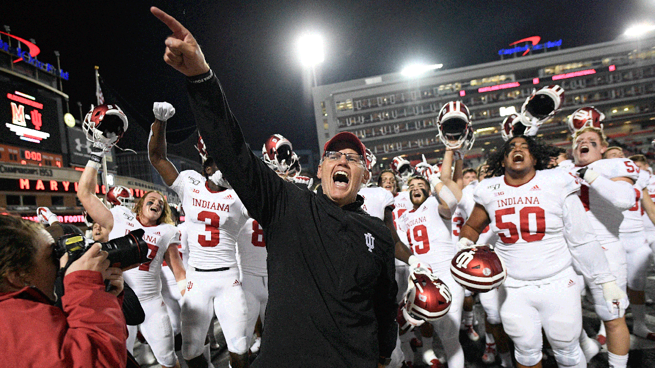 Ramsey shines in relief, Indiana outlasts Maryland for 34-28 win