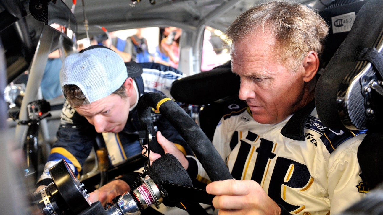 Rusty Wallace back in the saddle again