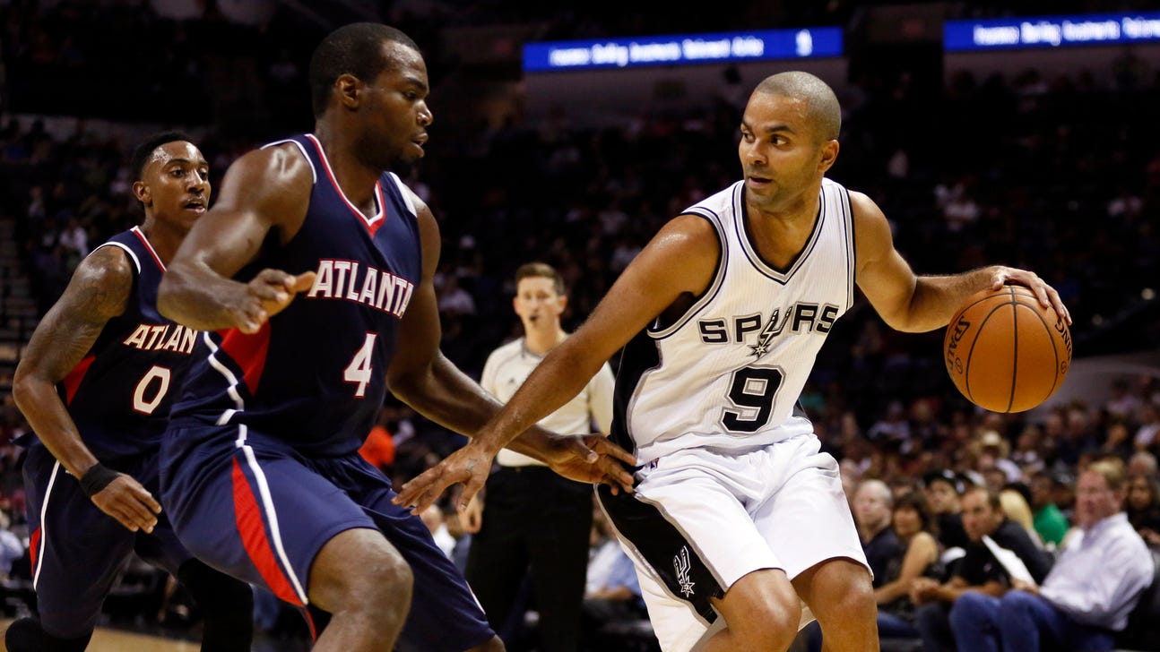 Teague helps Hawks beat Spurs 117-107