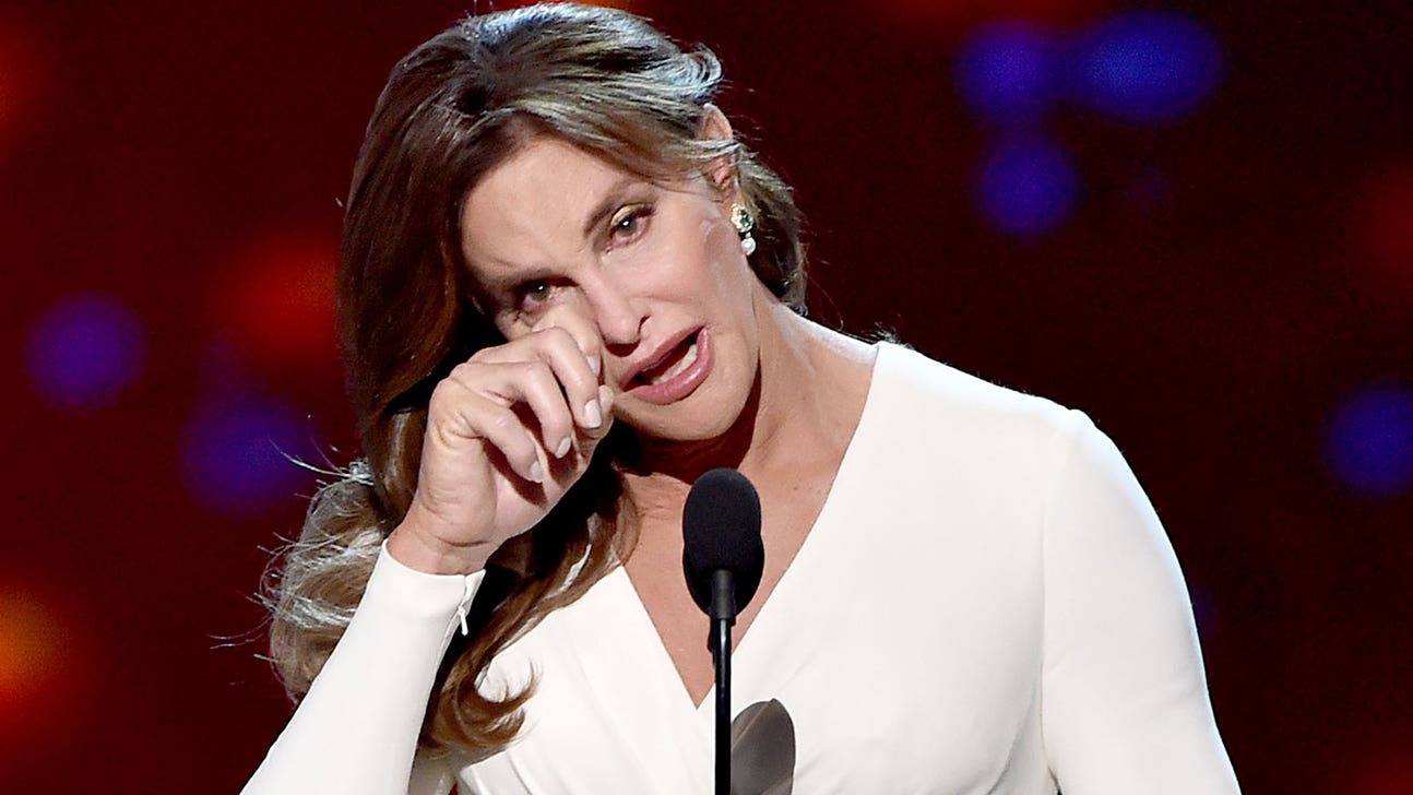 Jenner gives emotional speech accepting Arthur Ashe award at ESPYs