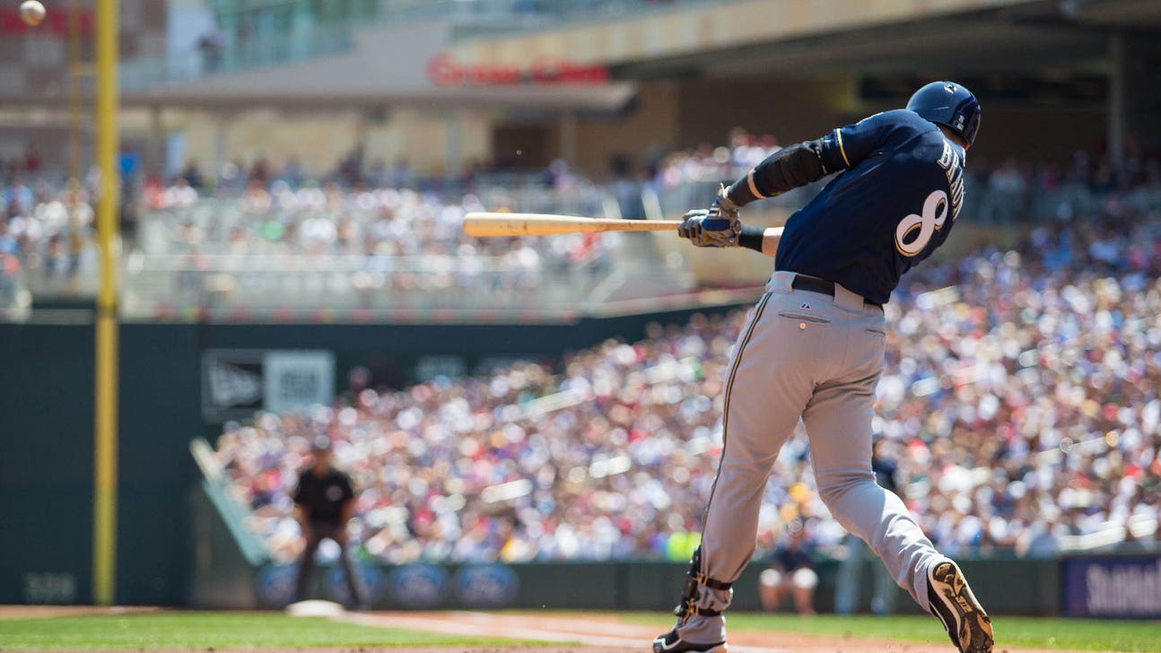Visiting Brewers double up Twins, 4-2