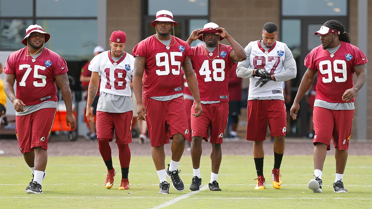 Redskins DE Ricky Jean-Francois brings back the 'Peanut Butter Jelly Time' dance