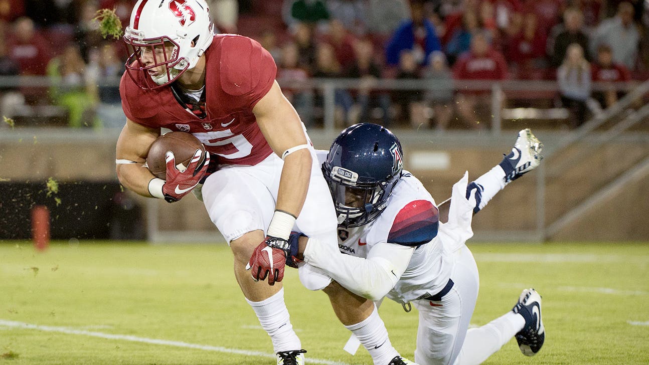Christian McCaffrey reps Stanford's 'Nerd Nation' at CFB awards (Photo)