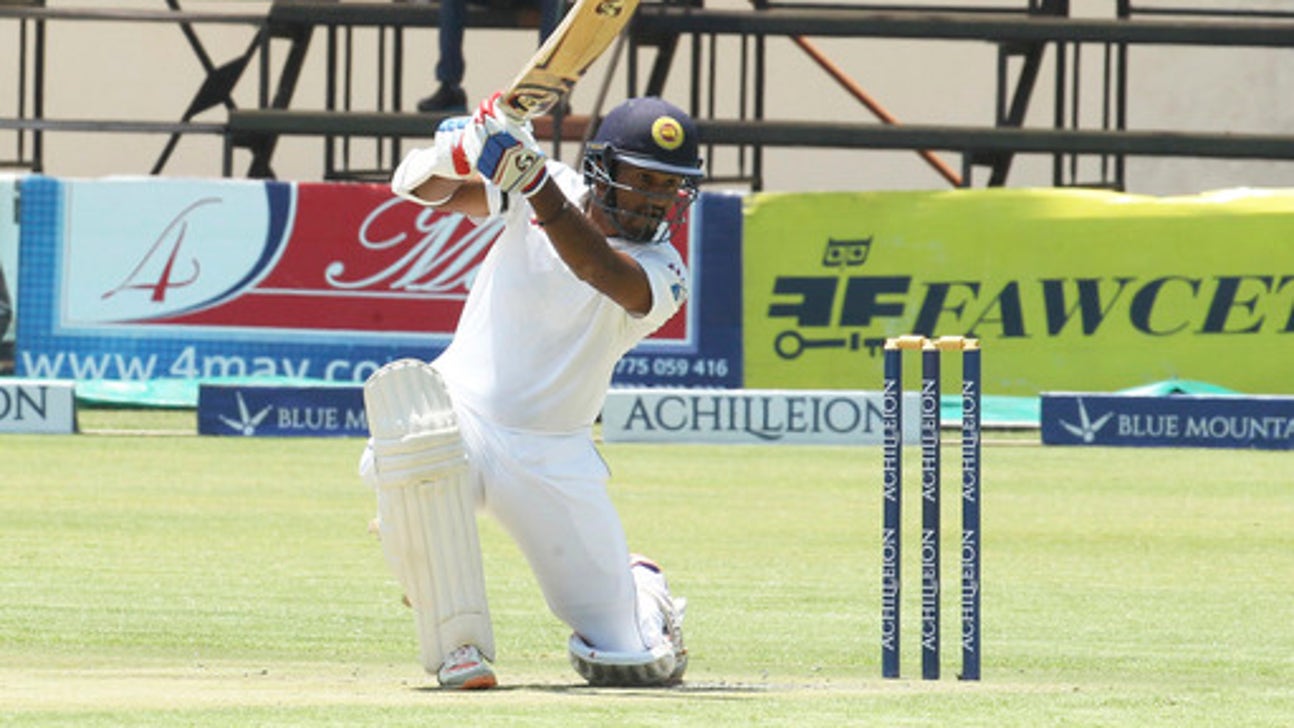 Sri Lanka 290-5 in 2nd test in Zimbabwe after De Silva 100
