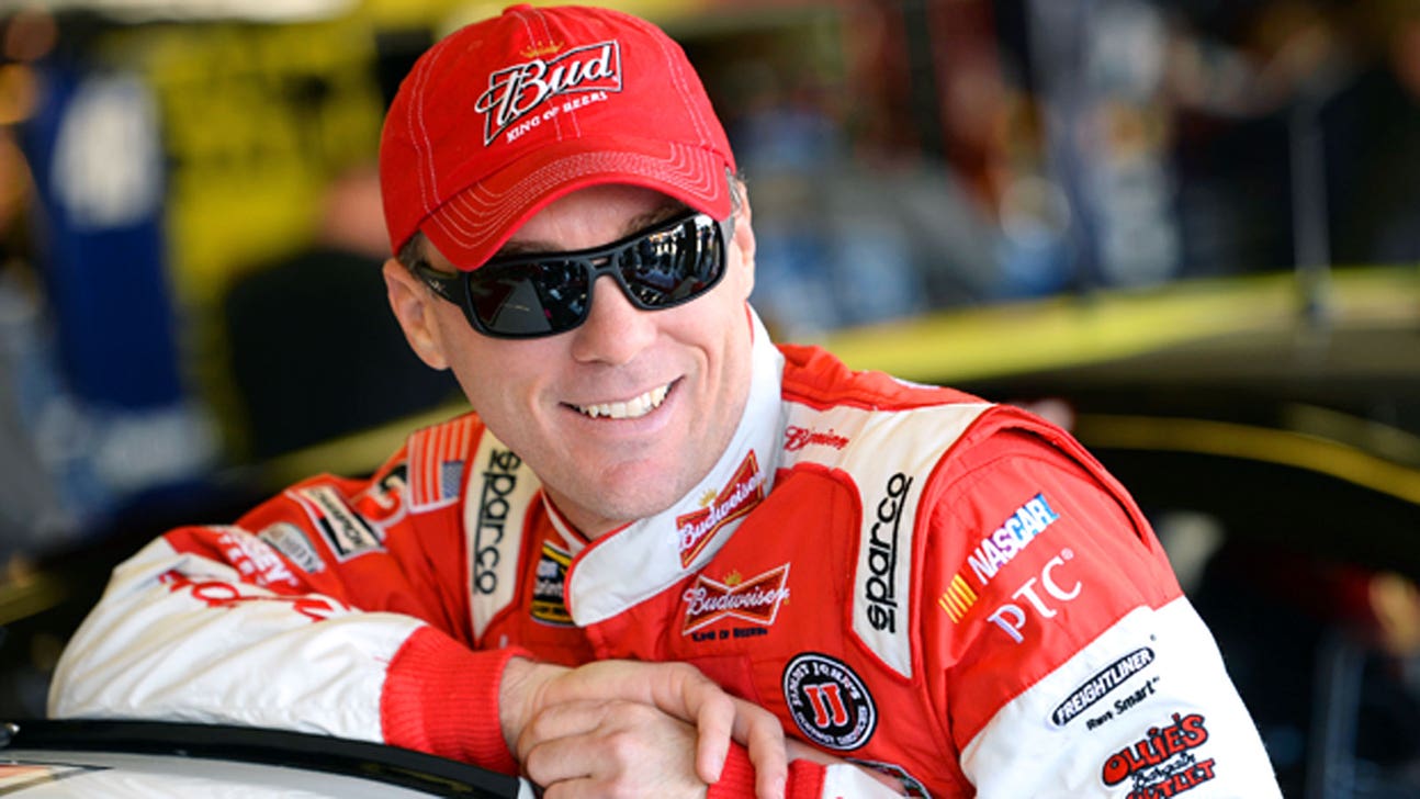 Check out Kevin Harvick's happy Saturday