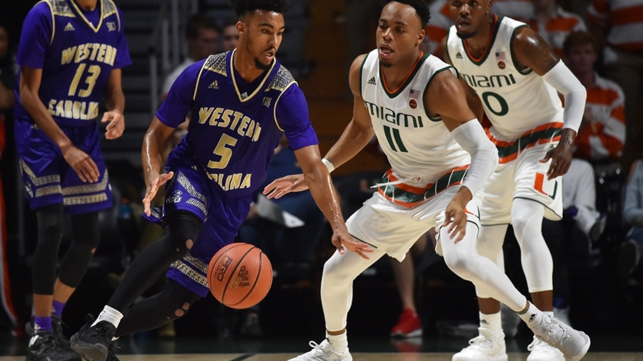 Miami Hurricanes Beat Western Carolina 92-43 in Season Opener
