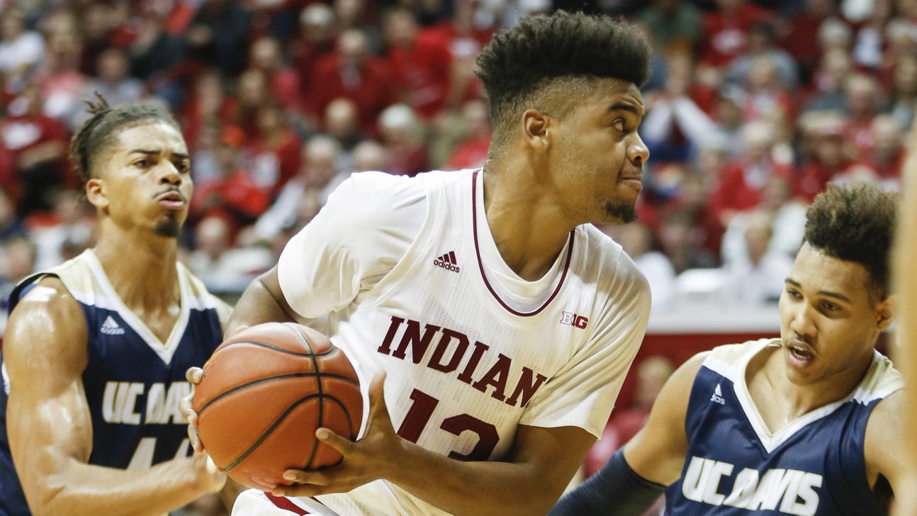 Morgan leads Hoosiers to second-half rally, 76-62 win over UC-Davis