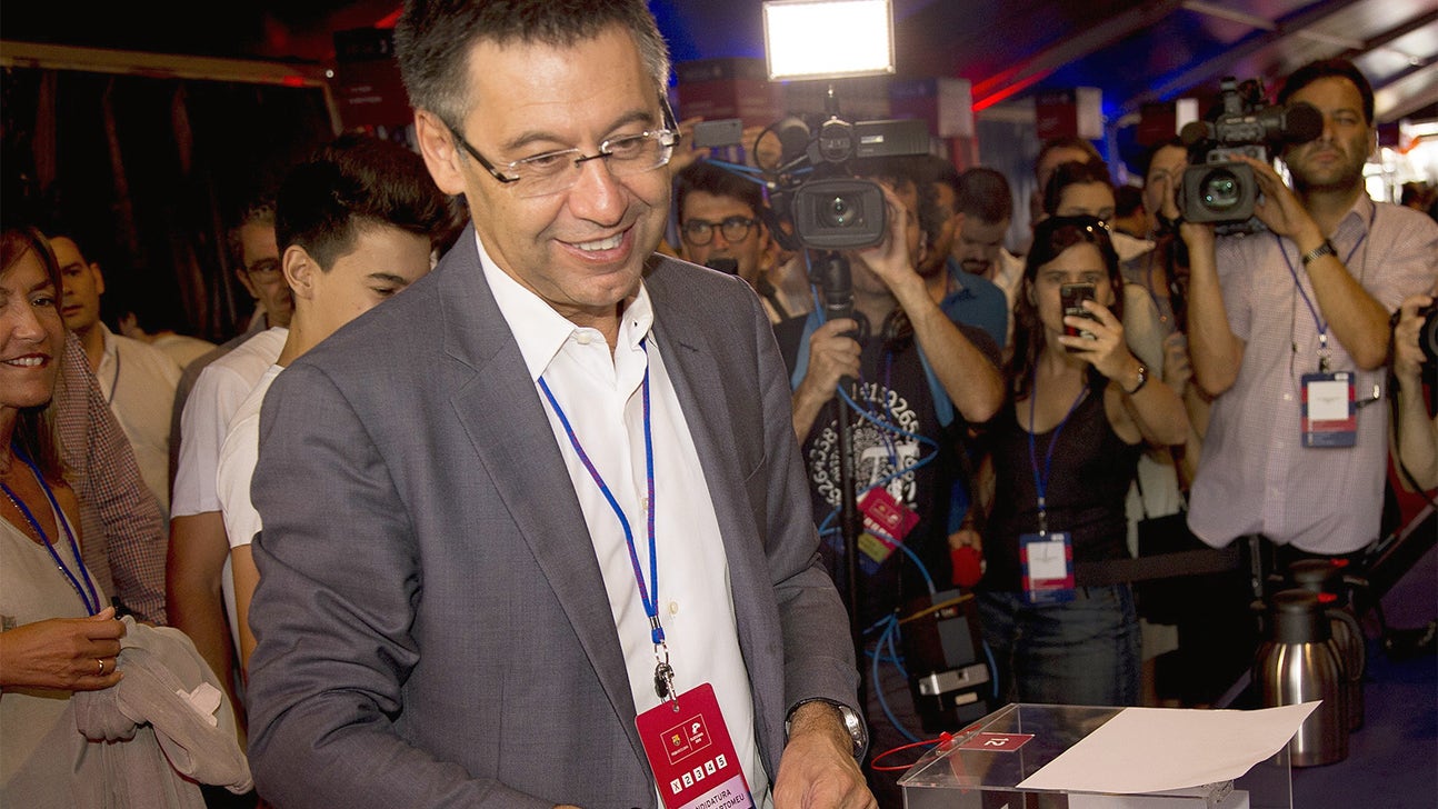 Bartomeu wins Barca's presidential election amid ongoing investigation