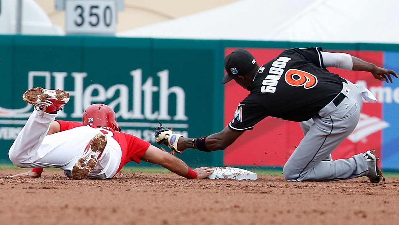 Yelich tallies 3 hits as Marlins defeat Cardinals