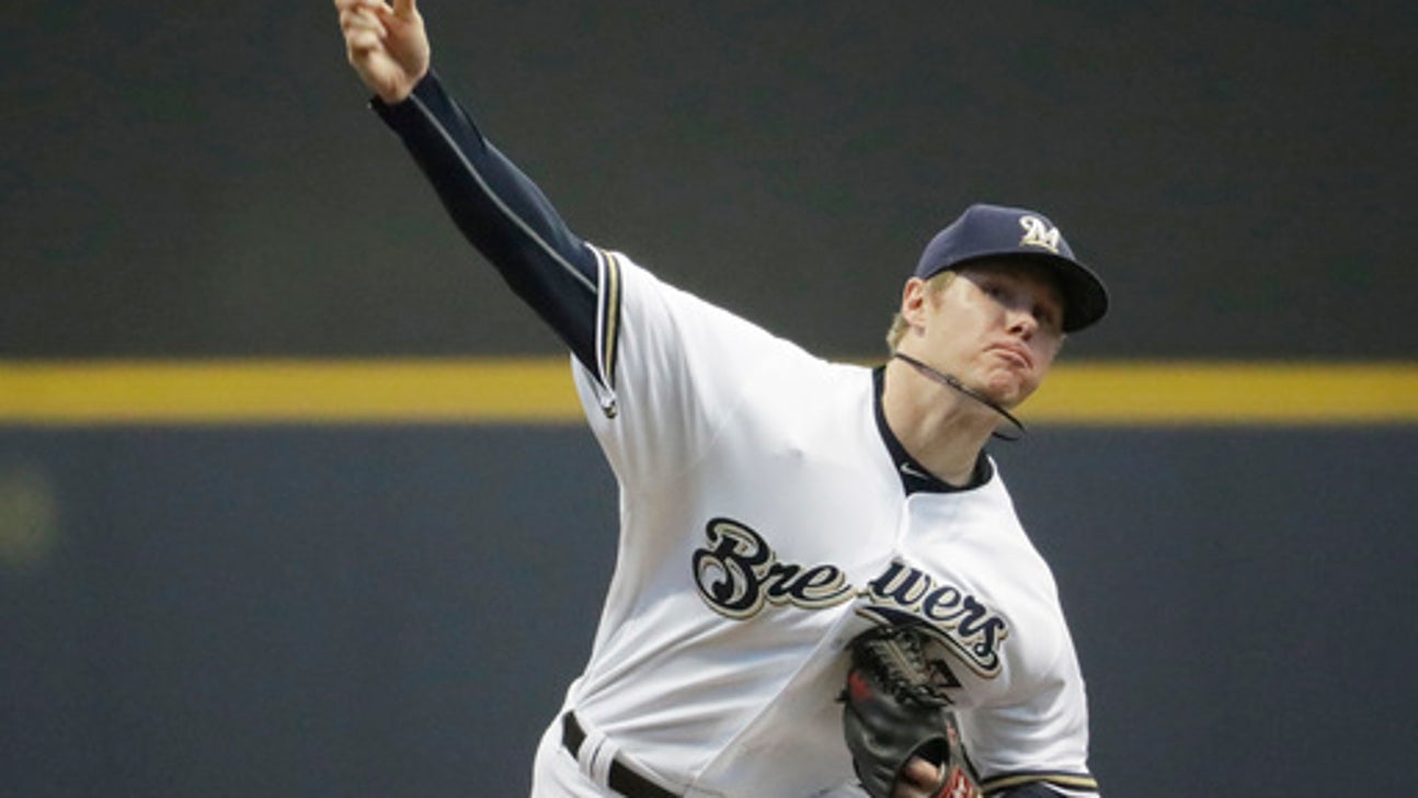 Anderson has no-hitter through 6 innings for Brewers vs Cubs