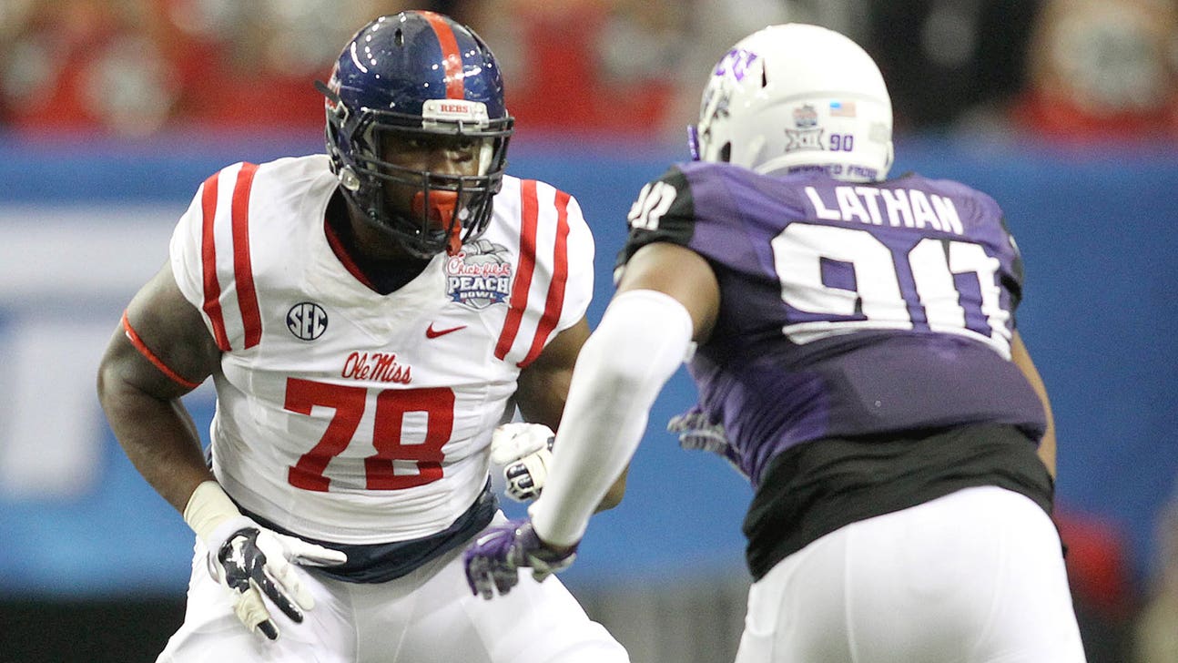 Coach: Ole Miss OT Tunsil was defending mom in domestic incident