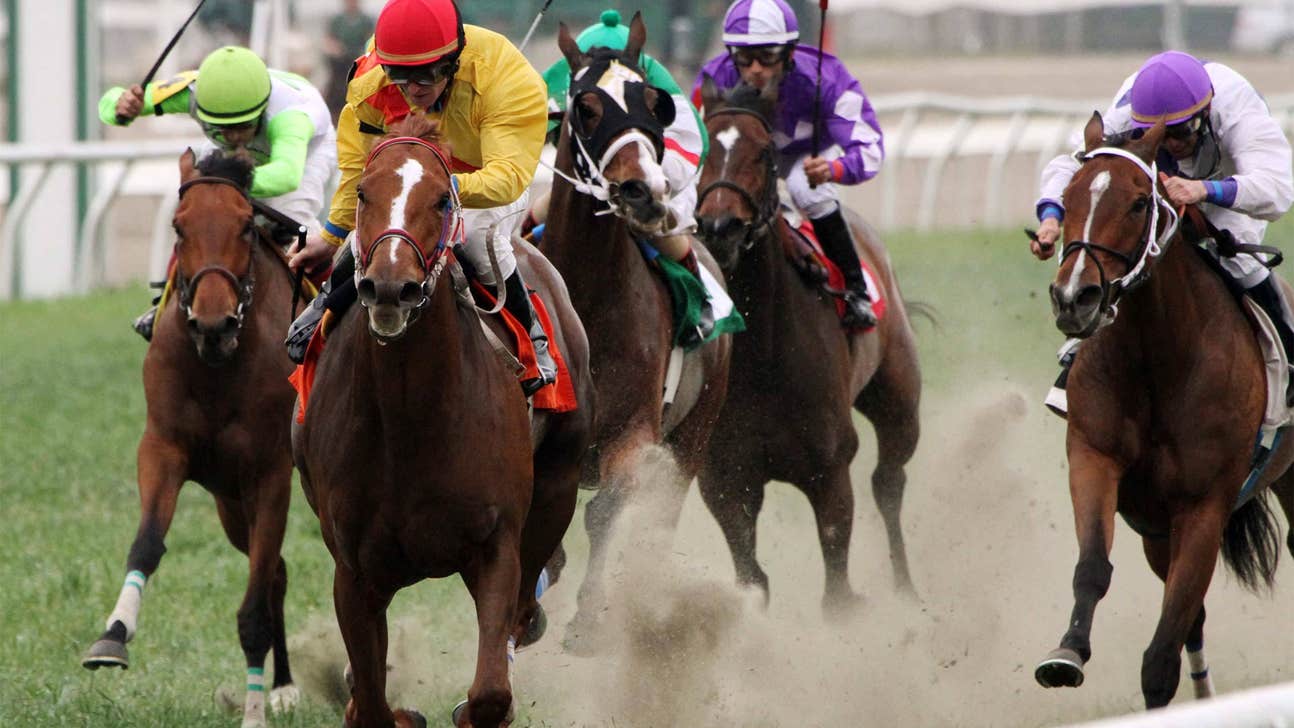 What are the post times for Friday's Breeders' Cup races at Santa Anita?