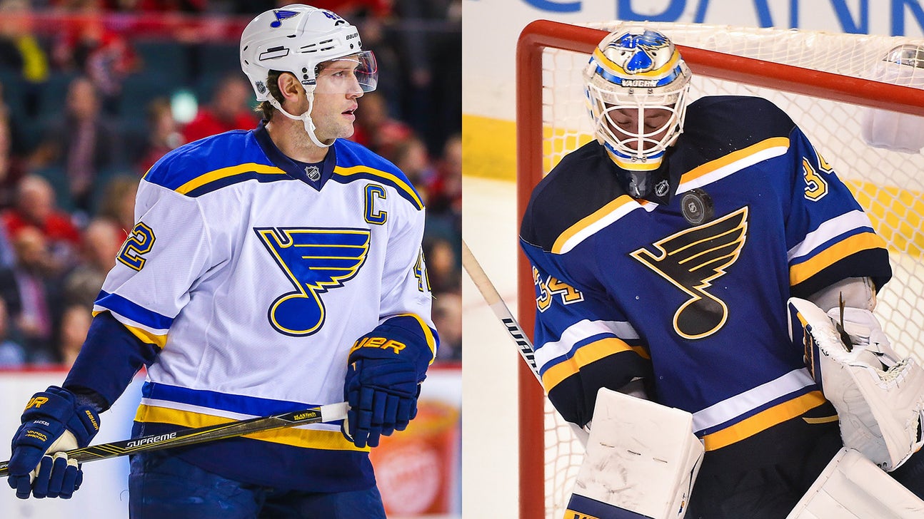 Backes, Allen to miss Blues' last three regular-season games