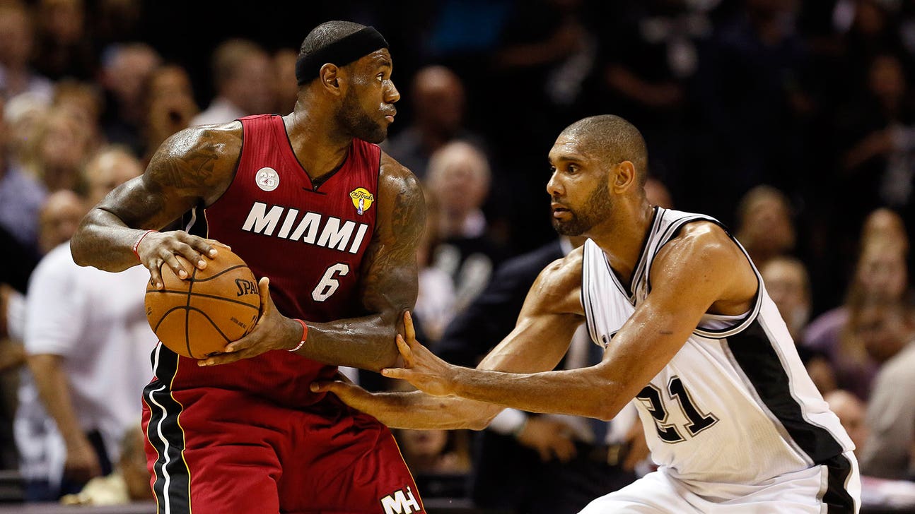 LeBron vs. Jordan, Duncan vs. Kobe: Matchups you feel but can't see